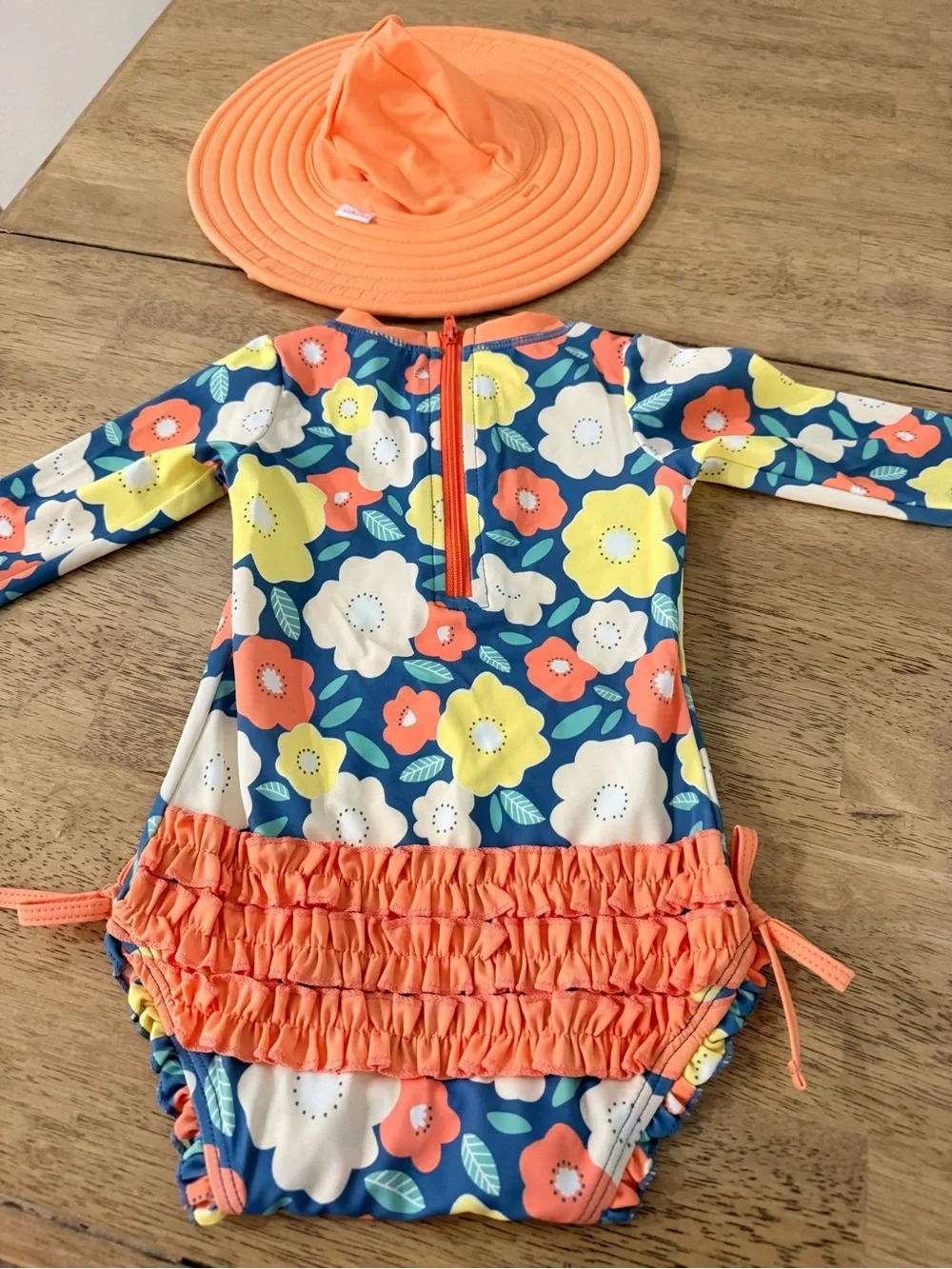 Rufflebutts rash guard set 6/12